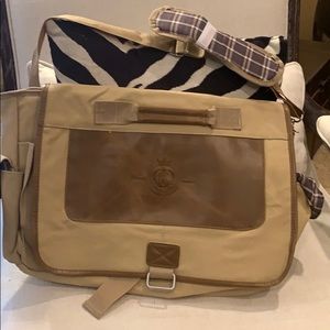 Moody Blues band canvas messenger bag